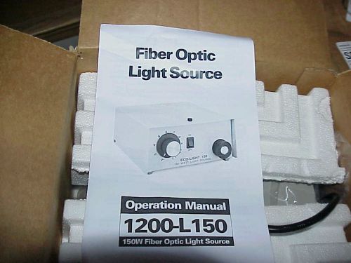 FIBER OPTIC LIGHT SOURCE , 150 W HALOGEN