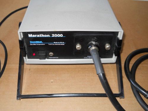 Denmat marathon 2000 curing system with fiber optic light source for sale