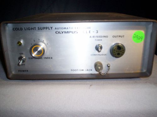 Olympus CLE-S Cold Light Supply