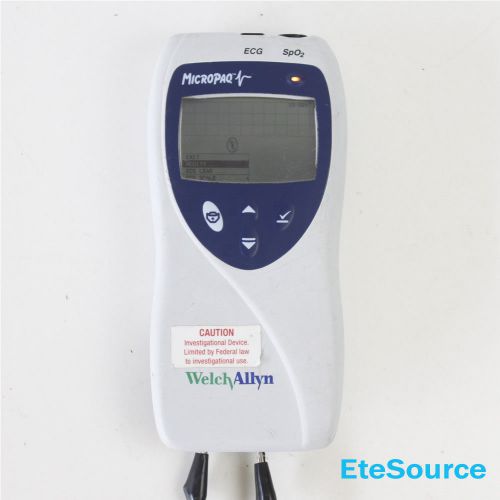 WELCH ALLYN MICROPAQ MONITOR 404 WITHOUT ECG &amp; SPO2 TELEMETRY