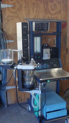 Ohmeda excel 110 anesthesia machine with 7000 ventilator and tec 5 iso vaporizer for sale