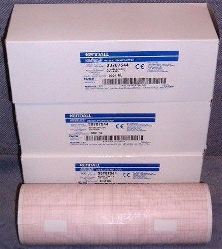 4 NEW rolls Kendall MediTrace medical printer paper