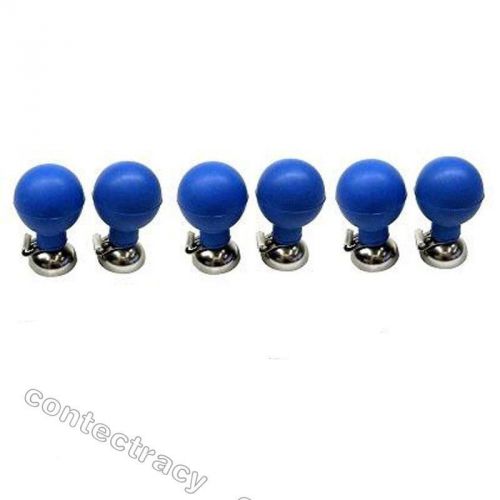 4.0 single-archsuction ball,nicke-plated electrodes 6PCS,blue silicone CONTEC