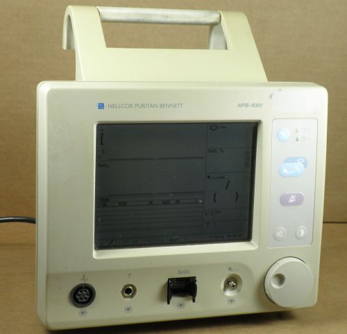 Nellcor Puritan Bennett NPB-4000 Patient Monitor