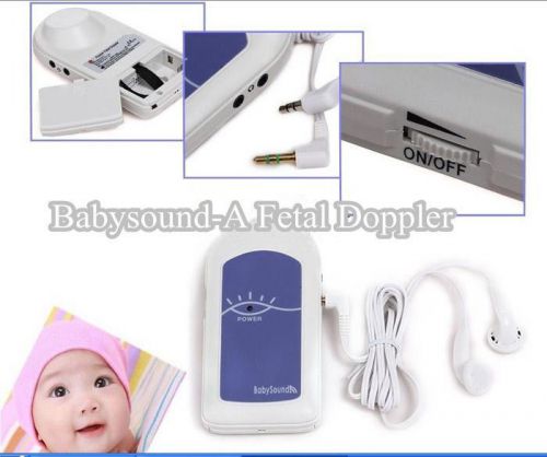 Baby heart sound fetal doppler monitor ce&amp;da certified baby sound a for sale