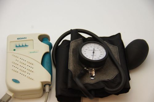 Sonotrax vascular doppler fda , 8mhz with abi kit  with attached gague  bp cuff for sale