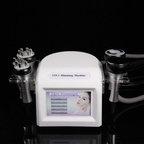 40K Liposuction Cavitation Ultrasound Vacuum Bipolar Tripolar RF Quadrupo Slimme