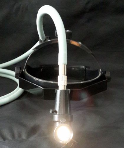 Surgeon&#039;s cold light source fibre optic monitor dual halogen bulb new for sale
