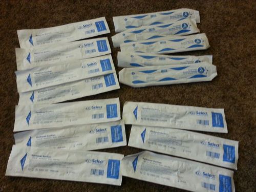 15 Yankauer Suction Tubes - Bulb Tip, Non-vented (Brands: Select &amp; Dynarex)