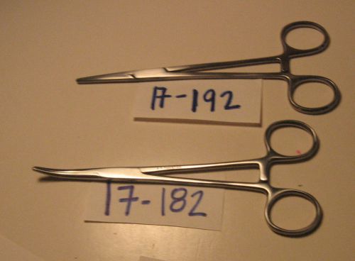 ROCHESTER PEAN, KELLY-RANKIN AND CRILE-RAKIN FORCEP SET OF 2 (S)