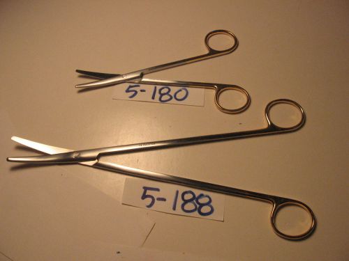 Metzenbaum scissor standard pattern tc set of 2 (5-180,5-188) (s) for sale
