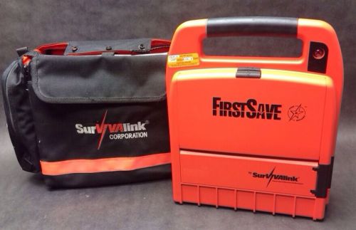 FirstSave Survivalink Automated AED  9200 w/ Battery &amp; Pad