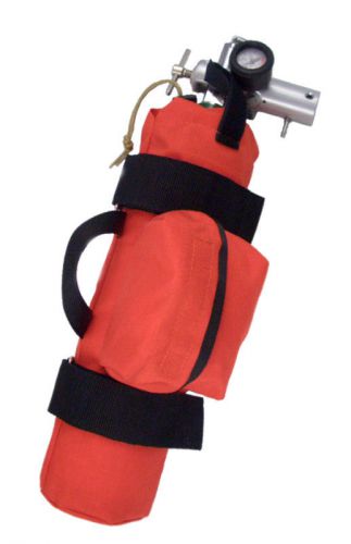 Oxygen cylinder sleeve &#034;d&#034; cylinder - orange for sale
