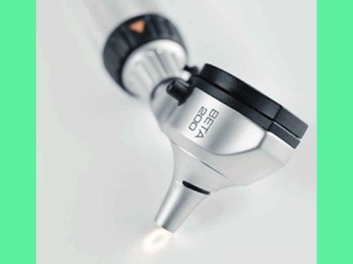 Heine beta 200 2.5v fiber optic otoscope with standard battery handle set for sale