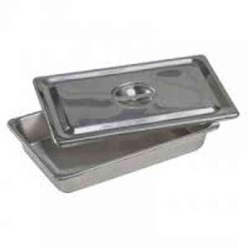 Instrument Tray With Lid 10x12 Inch Size, Stainless Steel Medical Instruments
