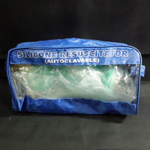 Manual resuscitator ambu bag breathing bag valve mask child cpr first aid for sale