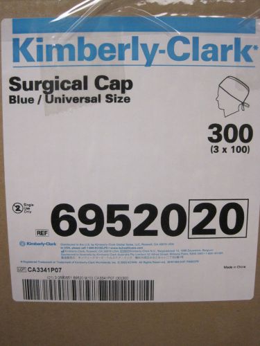 Kimberly Clark 69520 Surgical Cap Color: Blue Size: Universal Quantity: 300 Caps