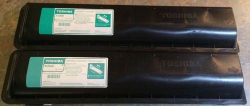 Genuine OEM Toshiba T-2340 Lot Of 2 Toner Cartridge E-Studio 200L 232 282