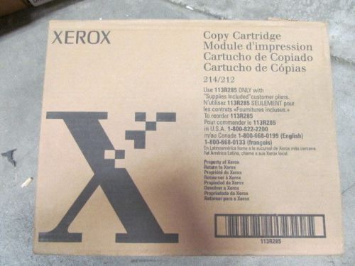 113R00285 GENUINE XEROX DC212/214 Metered Cartridge 113R285