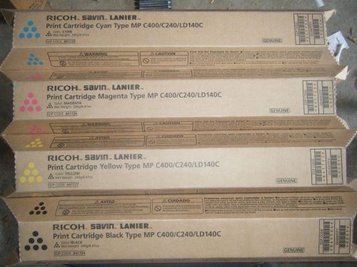 Ricoh C400 Color Toner Set (CYMB) Brand New in Perfect Condition