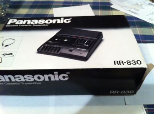 Panasonic RR-830 Standard Cassette Transcriber Recorder