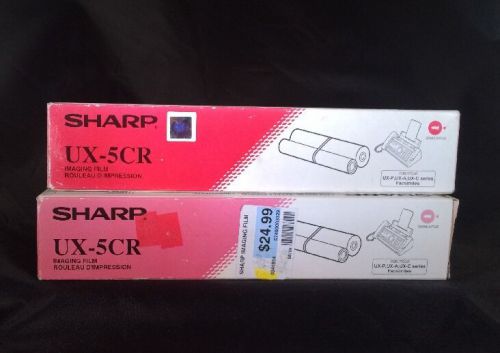 Lot - 2 Boxes Sharp UX-5CR Imaging Film. USE W/ UX-P, UX-A, UX-C Series. NEW!