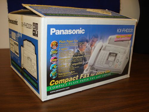 Panasonic KX-FHD331 Fax and copier - Complete -NEW - Never used original box