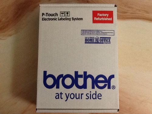 Brother P-Touch Electronic Labeling System New in Box, factory refurbished.