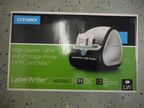 Dymo labelwriter 450 turbo thermal label writer for pc and mac (b41) for sale