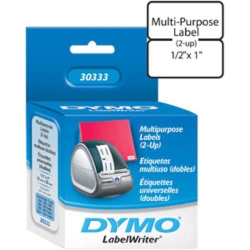 Label Dymo White 1 / 2 X 1 30333