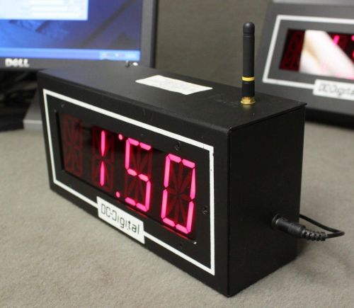 Ies dc digital wireless  dc-25alw wall clocks w/plug for sale