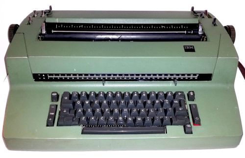 IBM Selectric Correcting Typewriter - Rare Green