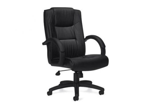 Luxhide leather executive chair with headrest for sale