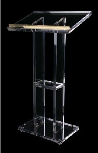 Modern design lectern, podium, acrylic lectern podium,plastic church pulpit for sale