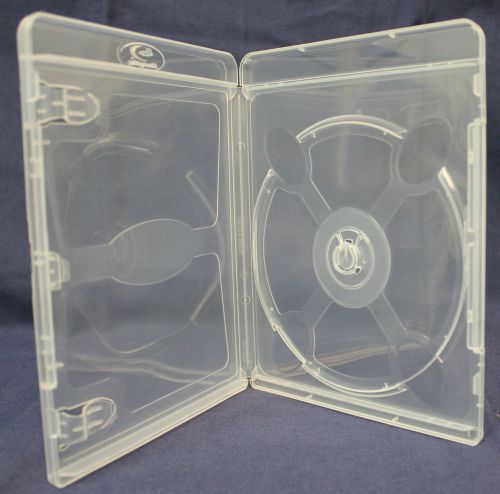 20 VORTEX eco-LITE Blu-ray 3D Clear Single Disc Cases - Holds 1 Disc Premium