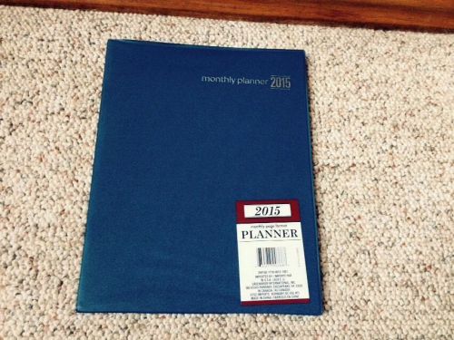 2015 MONTHLY PLANNER CALENDAR • NAVY BLUE MONTHLY PLANNER • NEW!!! PINK!!!
