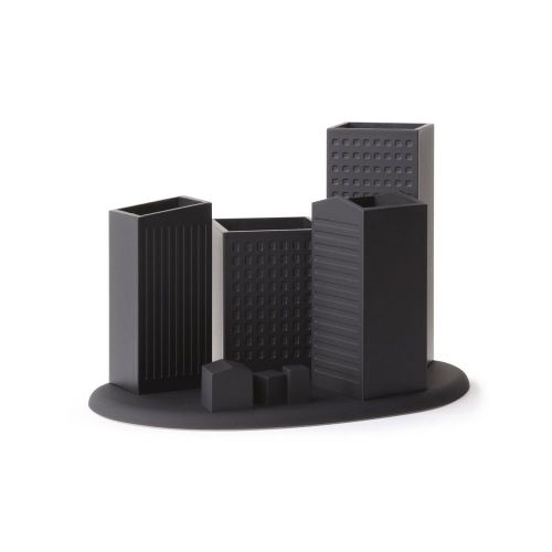 Umbra Skyline Organizer - Urban landscape molded desktop organizer