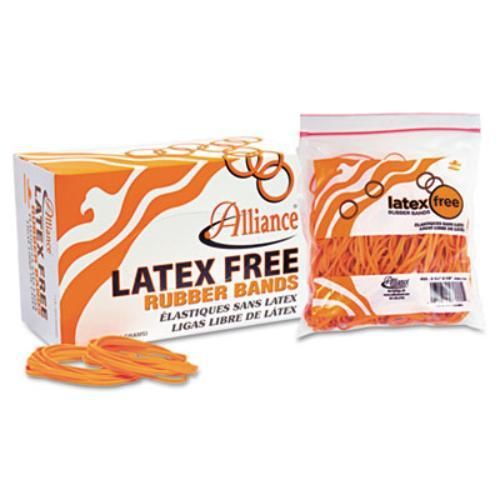 Alliance rubber orange latex-free rubber bands - size: #54 - latex-free (37546) for sale