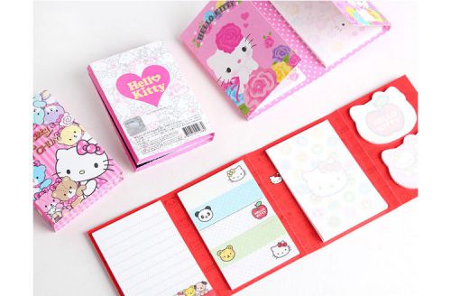 Cute Hello Kitty Post-it Bookmark Index Sticky Message Notes Memo Pad