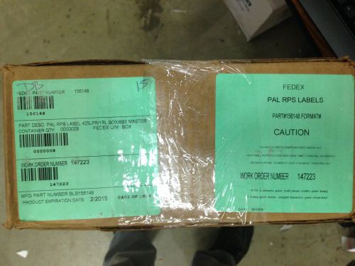 FedEx Thermal Shipping Labels 400 4x6 with 1in. Core Roll 156148-434-RIT2 05/14