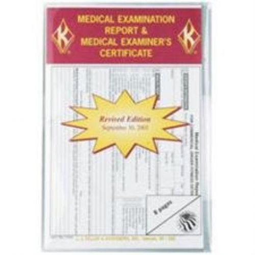 J.J. Keller 6147 Medical Examination Report with Certificate