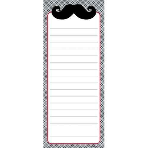 Creative teaching press mustache fun note pad for sale