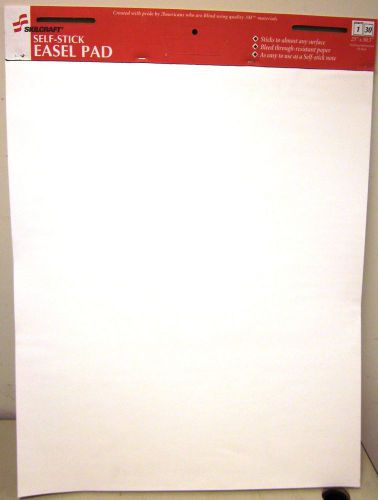 SkilCraft Self-Stick Easel Pad 25&#034; x 30.5&#034; NEW IN BOX 2 Packs  30 pages Per Pack