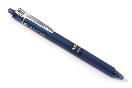 Pilot FriXion Ball Knock Retractable Gel Ink Pen - 0.7 mm - Blue Black