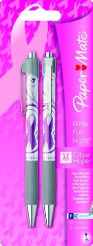 Sanford Design Write For Hope Retractable 0.7mm Ball Point Pen 2 Count