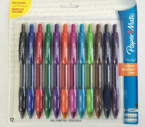 Papermate Profile 1788863 Assorted Pack Of 12