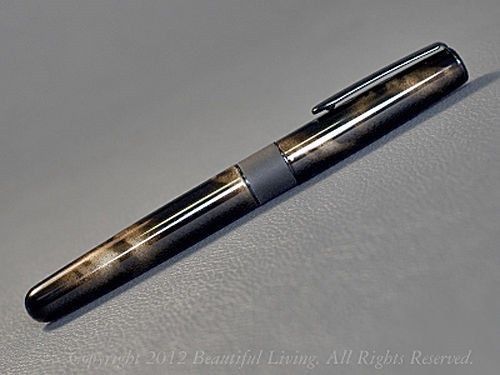 Tombow ultra rollerball pen limited edition brown &amp; gray marble 55069 for sale