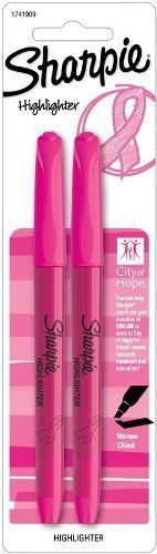 Sharpie Accent Pink Ribbon Pocket Highlighters, 2 Pack 1741909