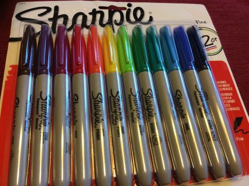 Multi colored sharpie markers 12 count