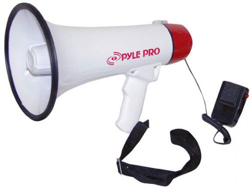 New Pyle PMP40 Professional Megaphone Bullhorn Speaker with Siren &amp; Handheld Mic